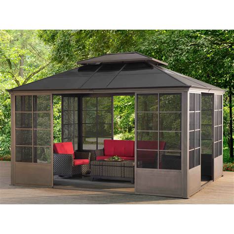 permanent gazebos on clearance